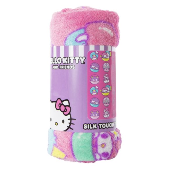 Sanrio Hello Kitty Throw Plush Blanket - Picture 1 of 5